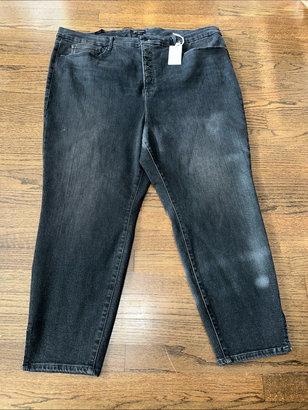 Good American Good Legs Ultimate Skinny Crop Sculpting Stretch Jeans